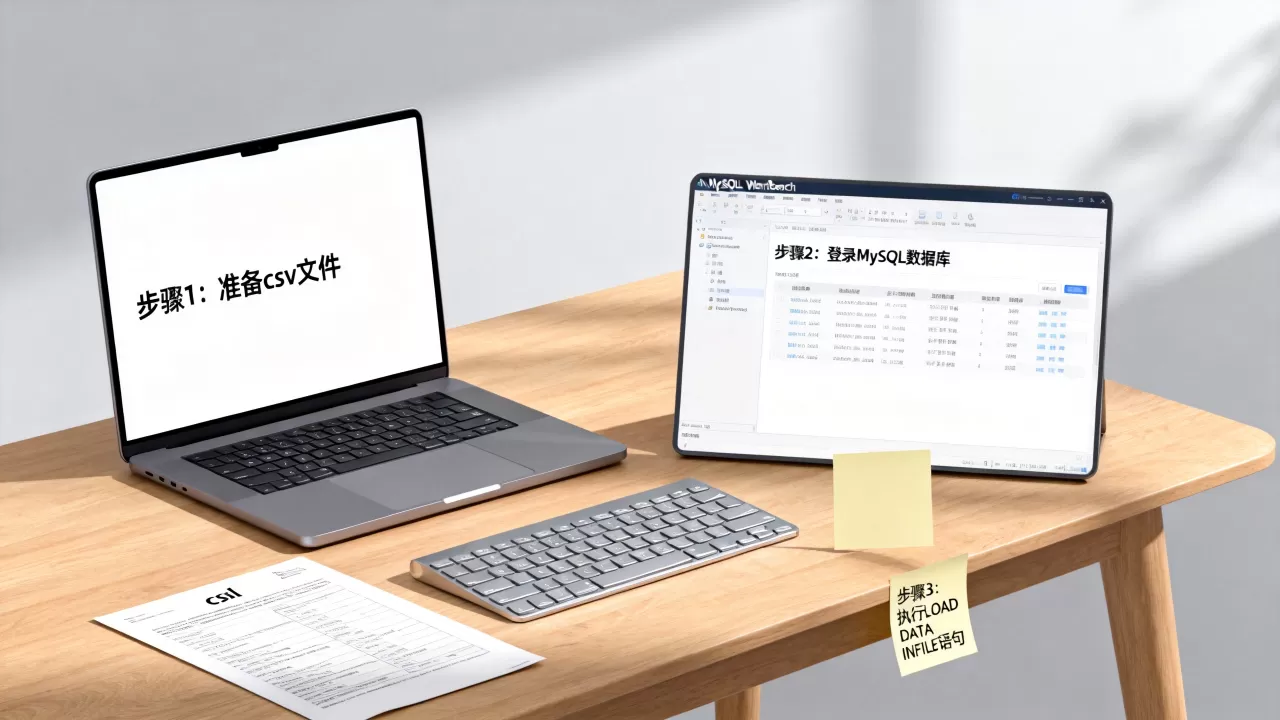 如何将csv文件导入mysql?csv文件输入mysql数据库详细步骤 如何将csv文件导入mysql?csv文件输入mysql数据库详细步骤