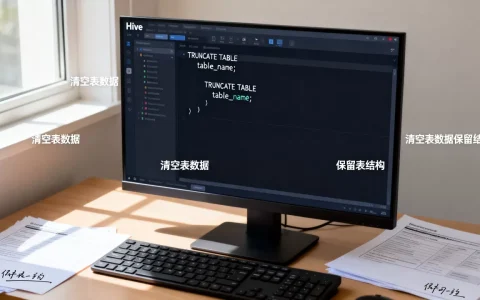 Hive表清空数据库怎么操作？Hive清空表数据保留表结构
