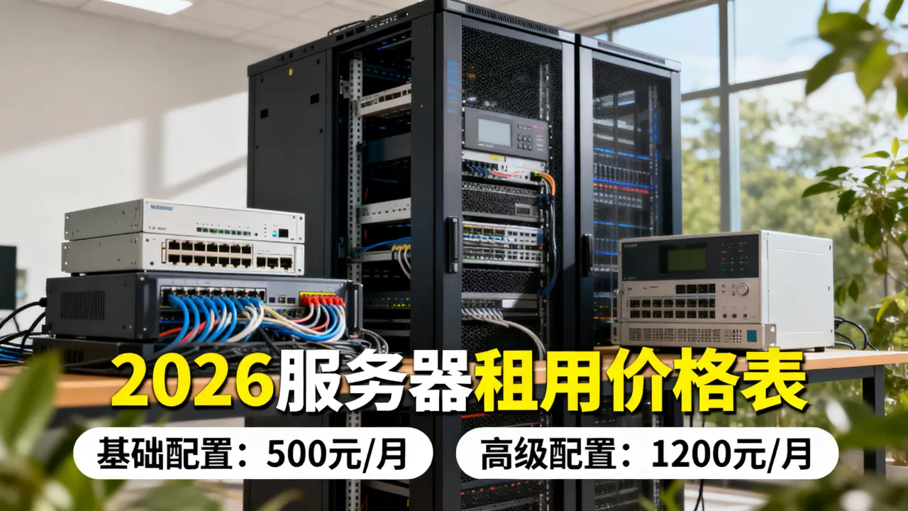 服务器租赁多少钱?2026最新服务器租用价格表 服务器租赁多少钱?2026最新服务器租用价格表