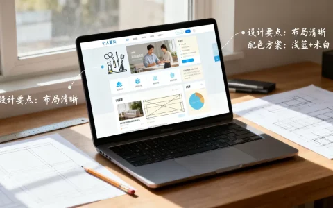 个人网站首页怎么设计才好看？个人网站模板免费分享