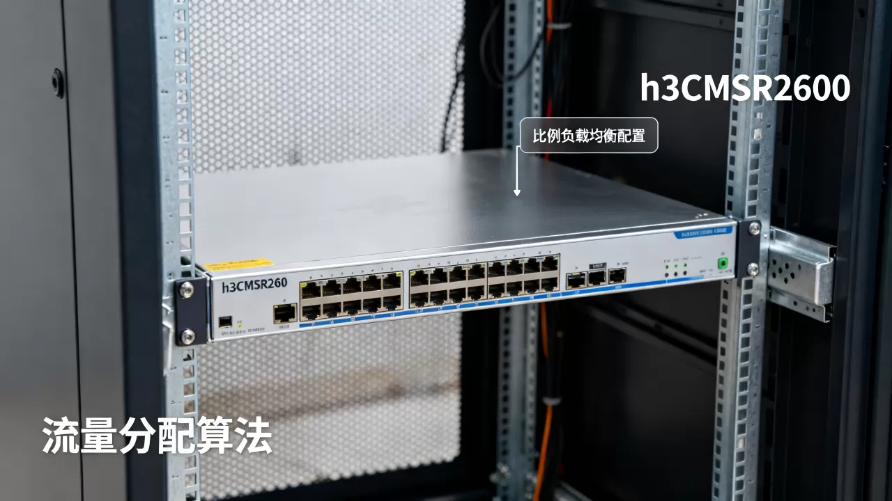h3cmsr2600如何实现比例负载均衡? h3cmsr2600如何实现比例负载均衡?