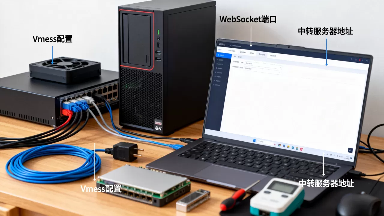 Vmess+WebSocket节点怎么设置？中转服务器搭建教程