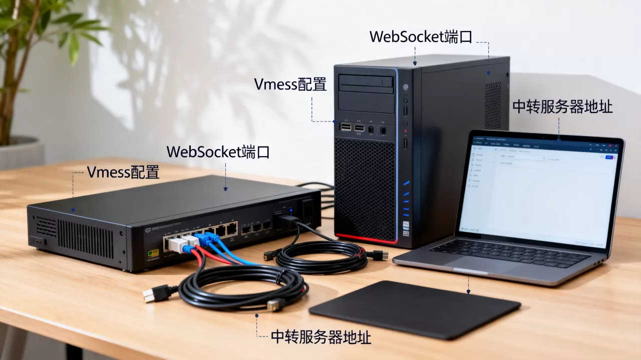 Vmess+WebSocket节点怎么设置？中转服务器搭建教程
