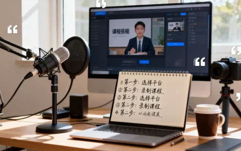 个人网络开课怎么操作？零基础新手如何搭建线上课程