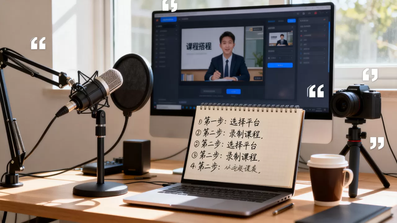 个人网络开课怎么操作?零基础新手如何搭建线上课程 个人网络开课怎么操作?零基础新手如何搭建线上课程