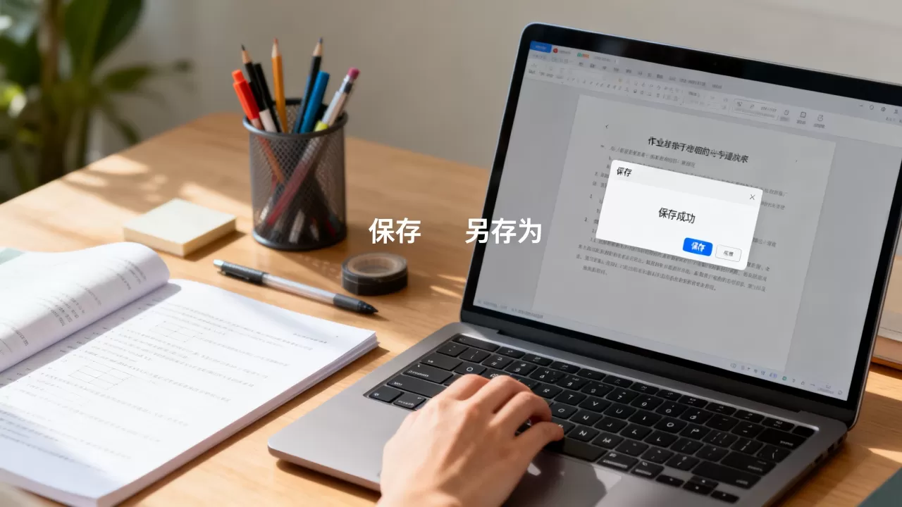 保存作业状态怎么存？如何保存作业状态