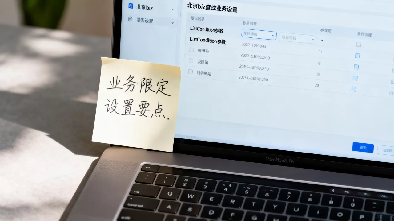 北京biz查找业务限定怎么设置?ListCondition参数详解 北京biz查找业务限定怎么设置?ListCondition参数详解