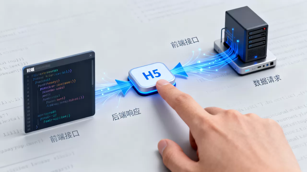 H5按钮如何访问数据库?前端调用后端接口实现数据交互 H5按钮如何访问数据库?前端调用后端接口实现数据交互