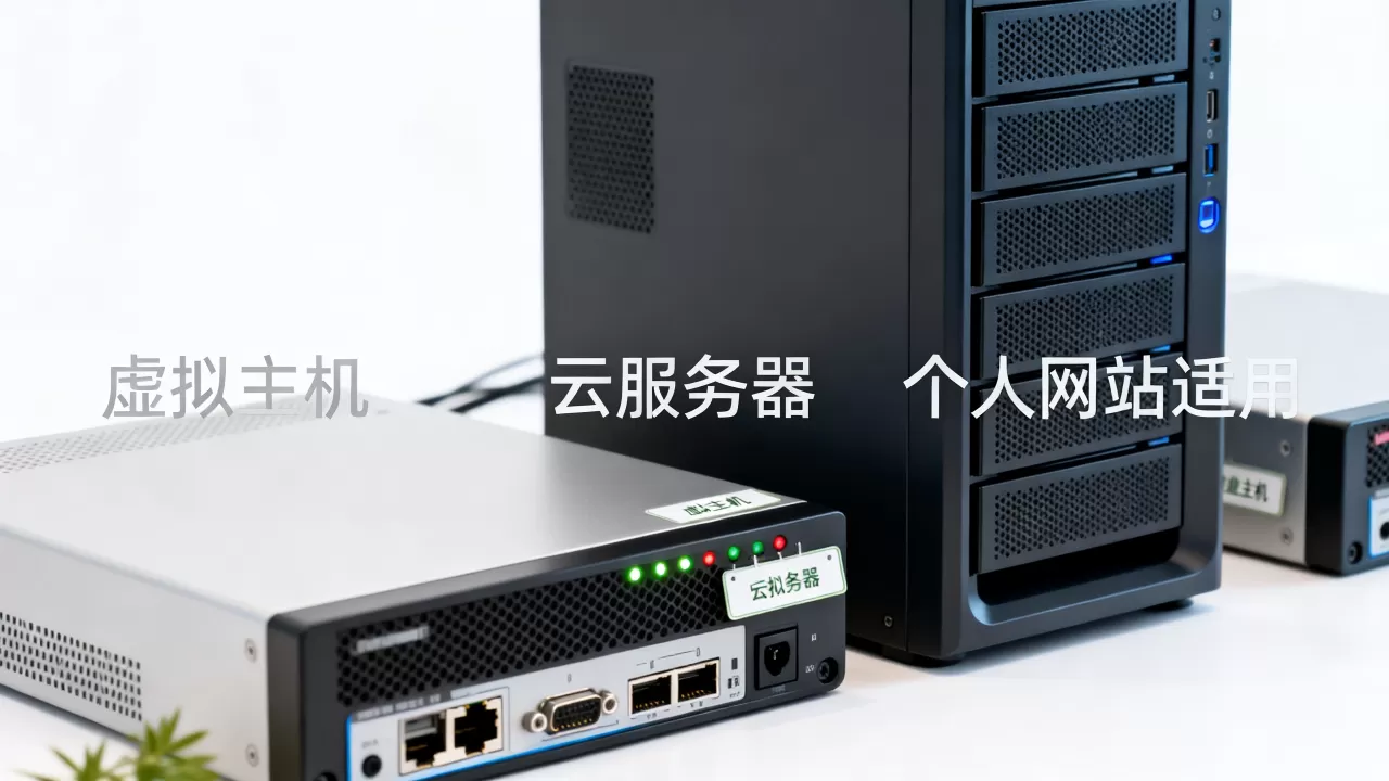 个人网站虚拟主机怎么选？虚拟主机和云服务器哪个适合个人站