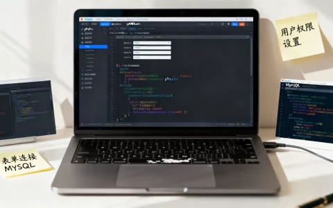 表单如何连接MySQL数据库？mysql数据库和用户管理