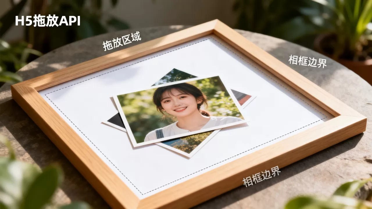 如何用H5拖放API实现图片相框效果? 如何用H5拖放API实现图片相框效果?