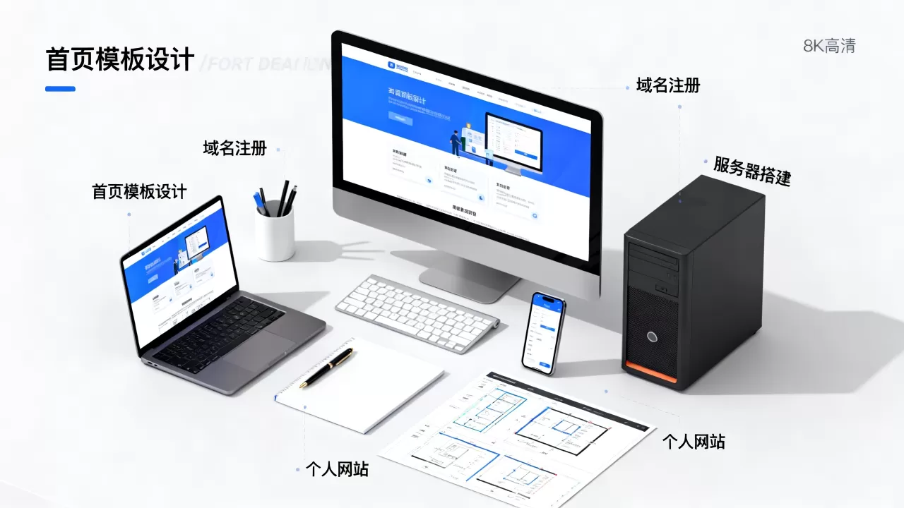 个人网站首页模板怎么做？个人网站怎么搭建