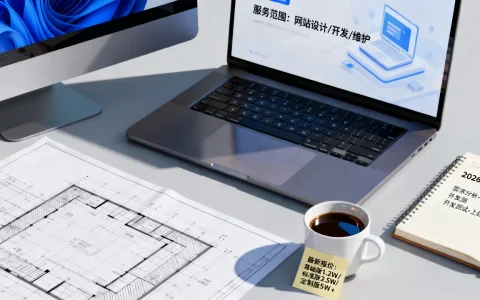 网站建设公司服务范围有哪些？2026最新建站报价及流程