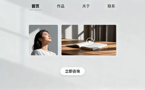 个人网站首页怎么布局才吸睛？个人网站设计模板