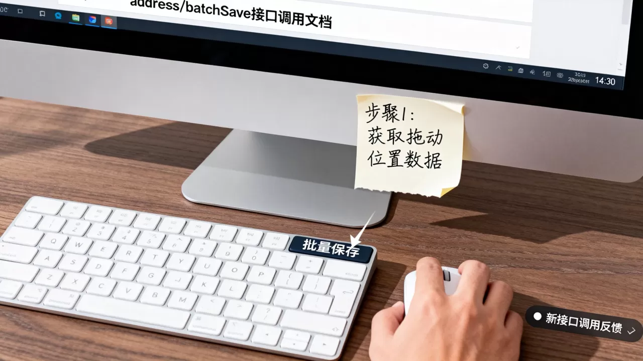 如何批量保存拖动位置?address/batchSave接口怎么调用 如何批量保存拖动位置?address/batchSave接口怎么调用