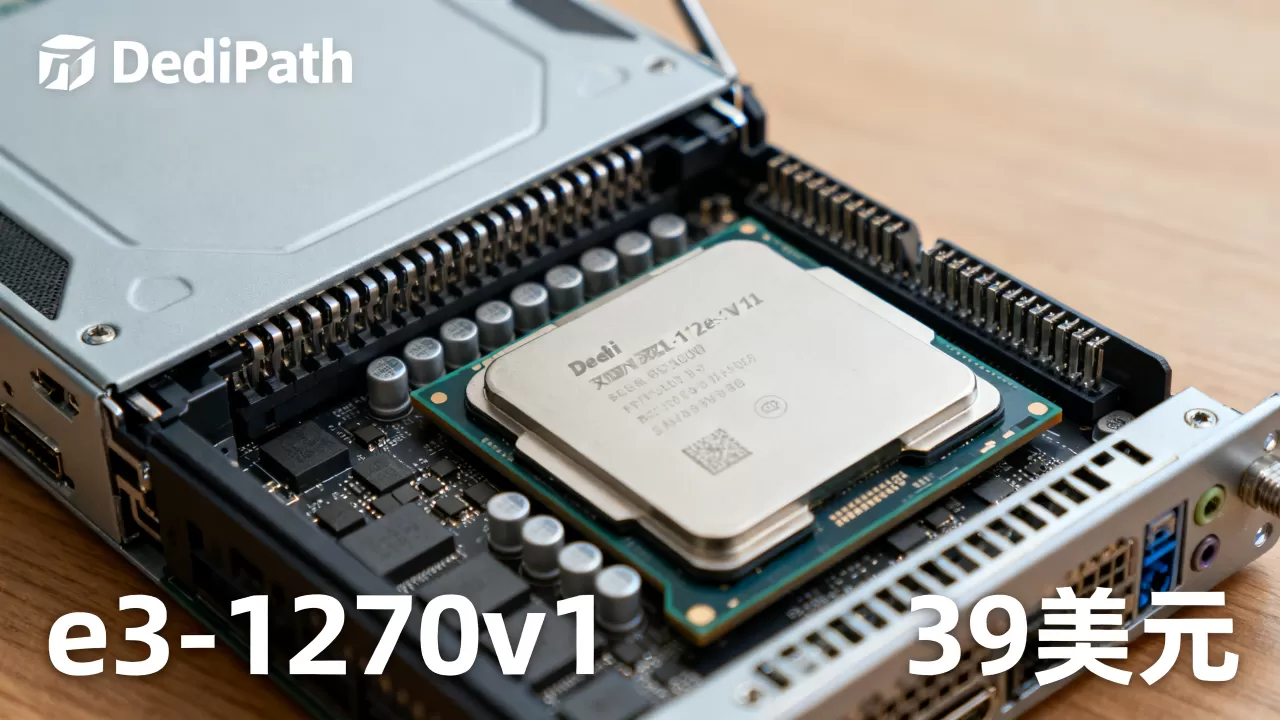 DediPath双11e3-1270v1服务器低至39美元怎么选？