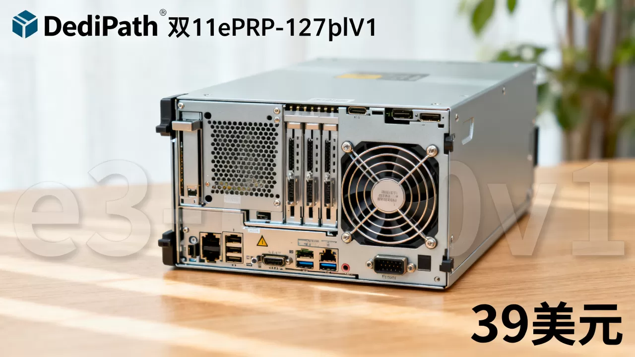 DediPath双11e3-1270v1服务器低至39美元怎么选？
