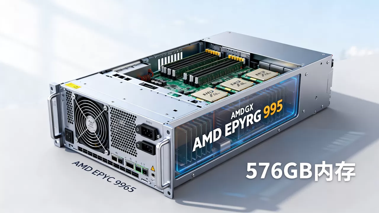 纽约AMD EPYC 9965独服性能如何?576GB内存高配服务器推荐 纽约AMD EPYC 9965独服性能如何?576GB内存高配服务器推荐