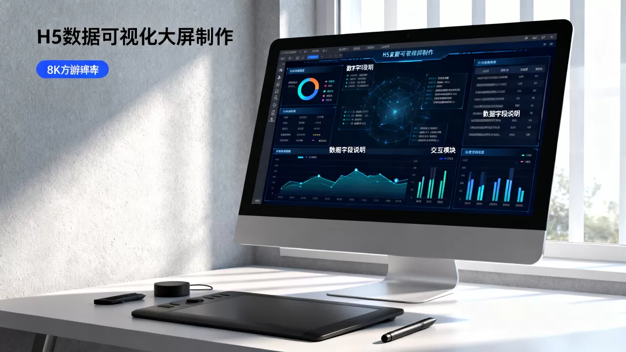 H5大数据可视化报告怎么做?如何制作H5数据可视化大屏 H5大数据可视化报告怎么做?如何制作H5数据可视化大屏