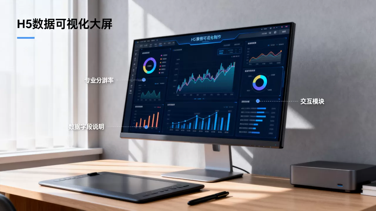H5大数据可视化报告怎么做?如何制作H5数据可视化大屏 H5大数据可视化报告怎么做?如何制作H5数据可视化大屏