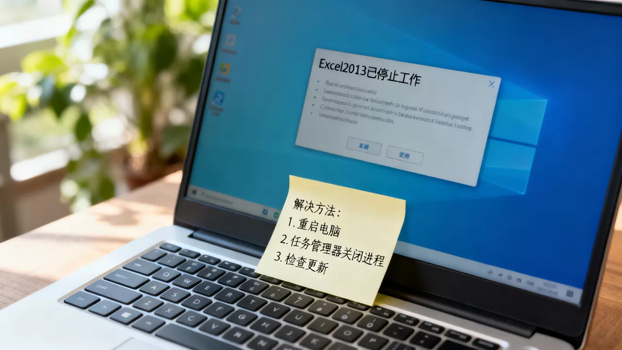 Excel2013突然停止工作怎么办?电脑卡死崩溃解决方法 Excel2013突然停止工作怎么办?电脑卡死崩溃解决方法