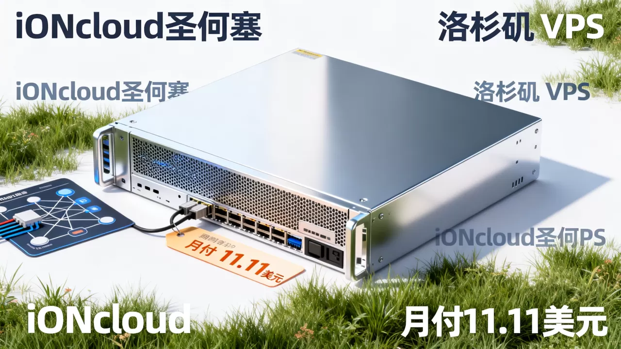 iONcloud圣何塞洛杉矶VPS月付11.11美元值得买吗，美国VPS高性价比推荐