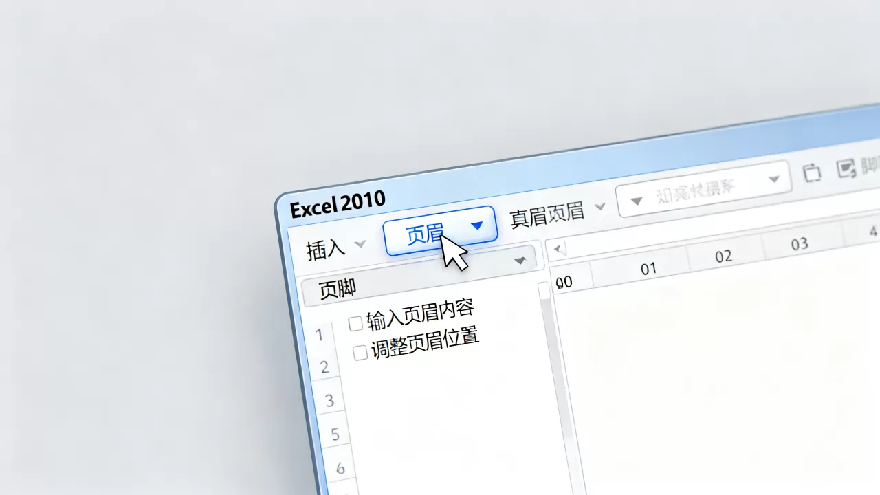 excel2010怎么设置页眉?excel2010设置页眉页脚教程 excel2010怎么设置页眉?excel2010设置页眉页脚教程