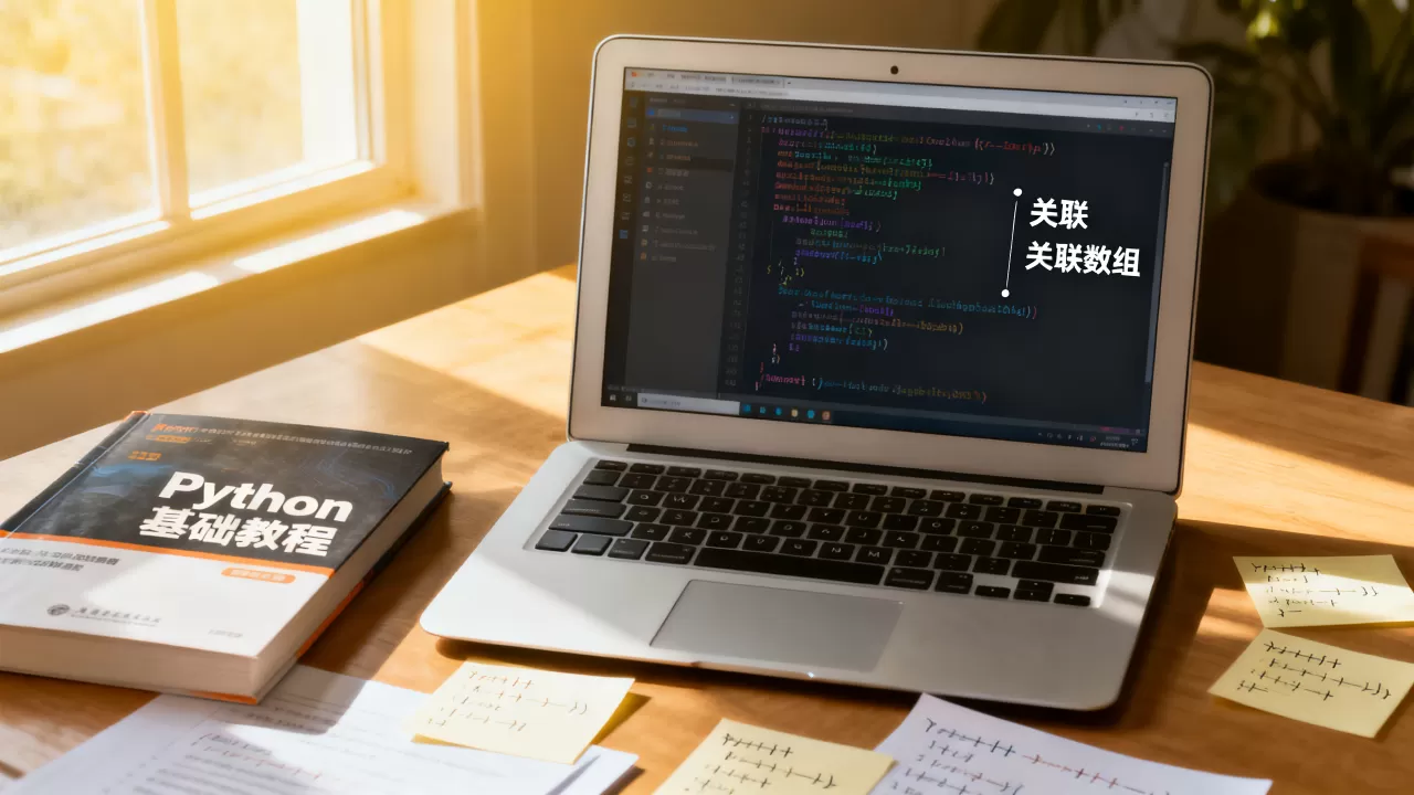 python关联是什么意思？python关联数组怎么用