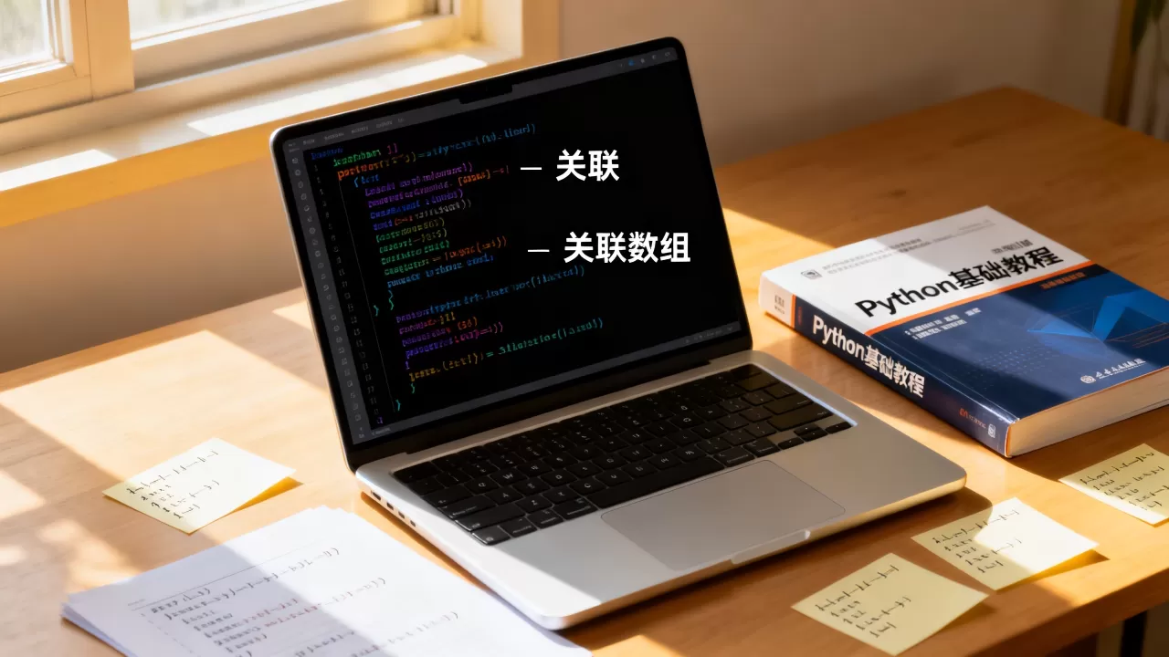 python关联是什么意思？python关联数组怎么用
