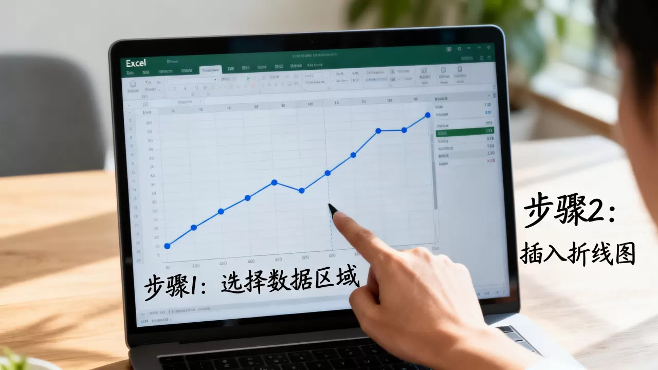 Excel折线图分段怎么画? Excel折线图分段怎么画?