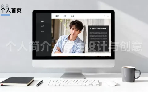个人网站首页怎么布局好看？个人网站设计模板