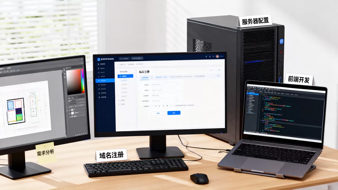 如何创建网站？网站制作流程与建站步骤详解
