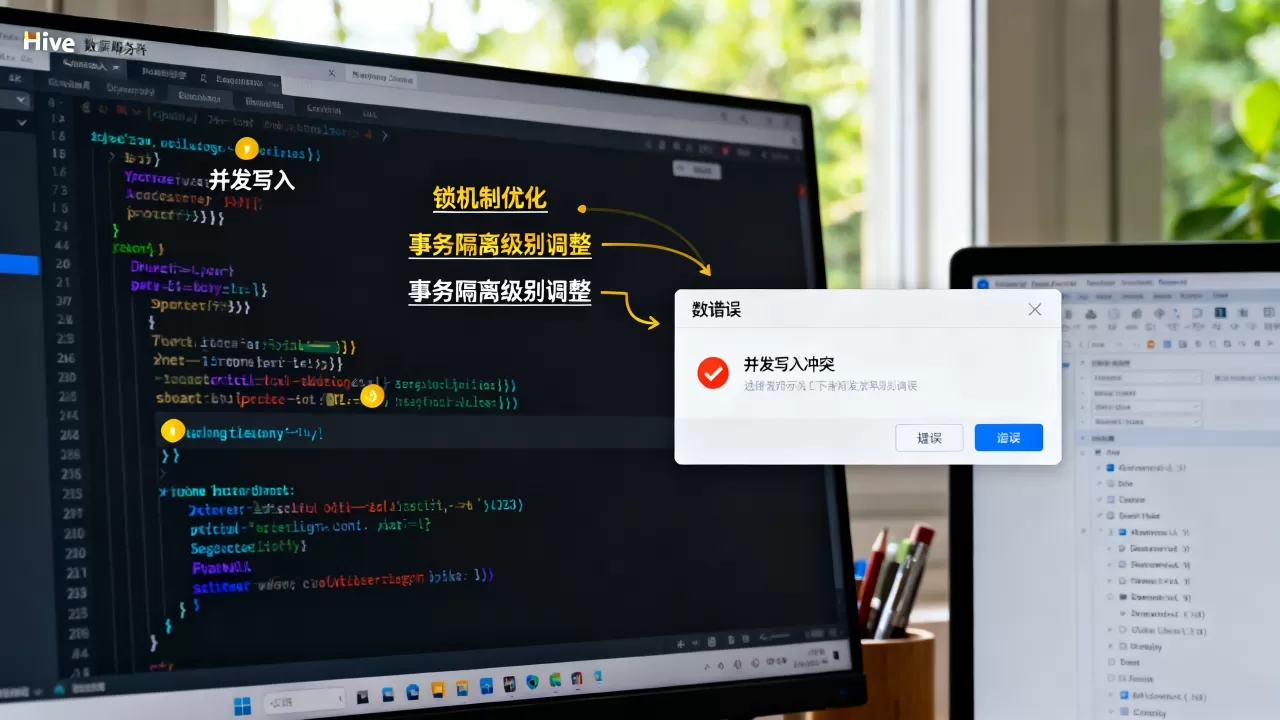 Hive并发写入数据库报错怎么办?如何解决Hive并发写入冲突 Hive并发写入数据库报错怎么办?如何解决Hive并发写入冲突