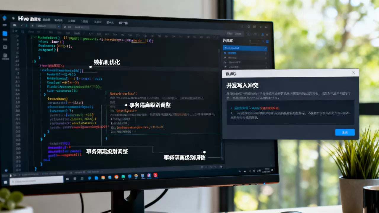 Hive并发写入数据库报错怎么办?如何解决Hive并发写入冲突 Hive并发写入数据库报错怎么办?如何解决Hive并发写入冲突