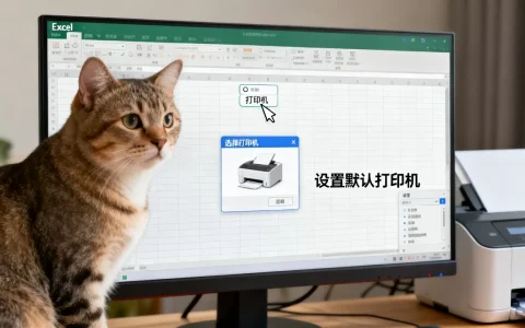 Excel怎么选择打印机？如何设置默认打印机