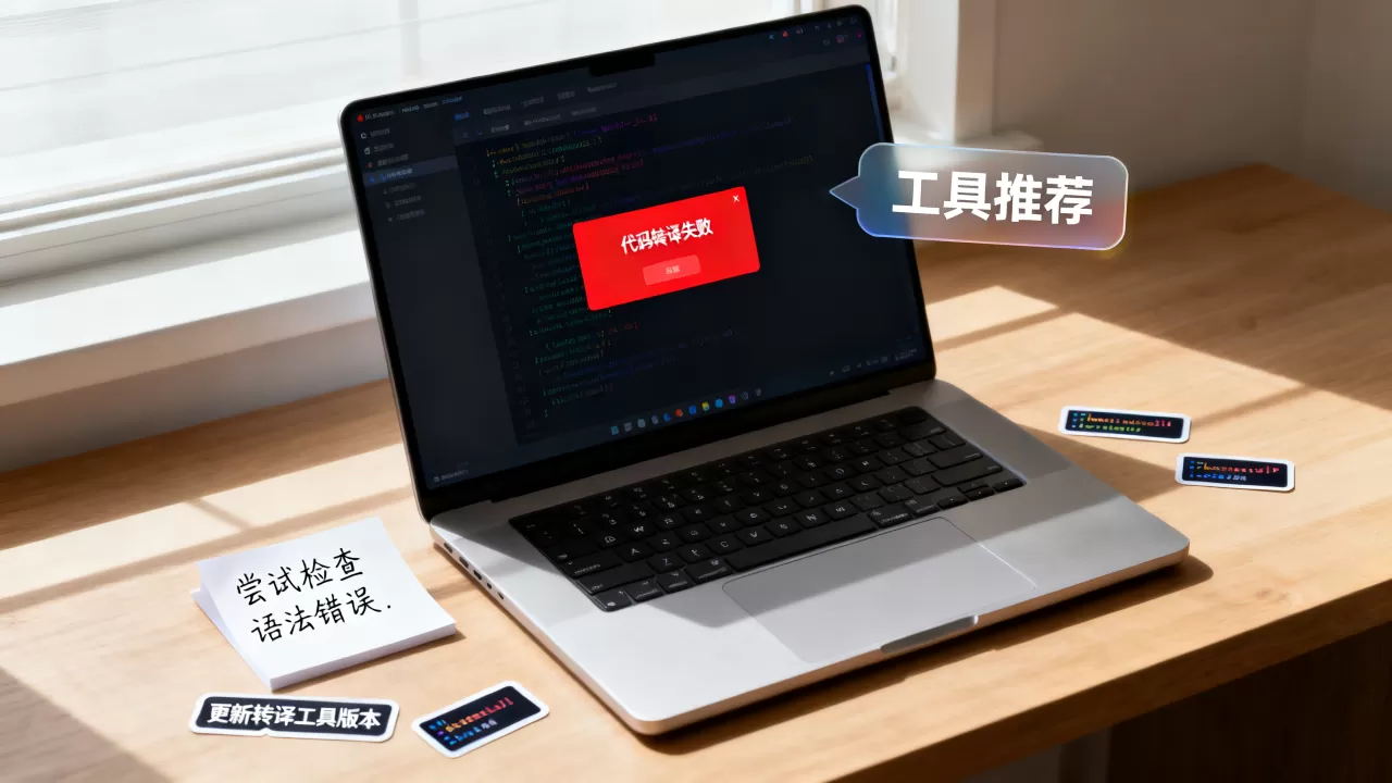 python代码转译失败怎么办?python代码转译工具推荐 python代码转译失败怎么办?python代码转译工具推荐