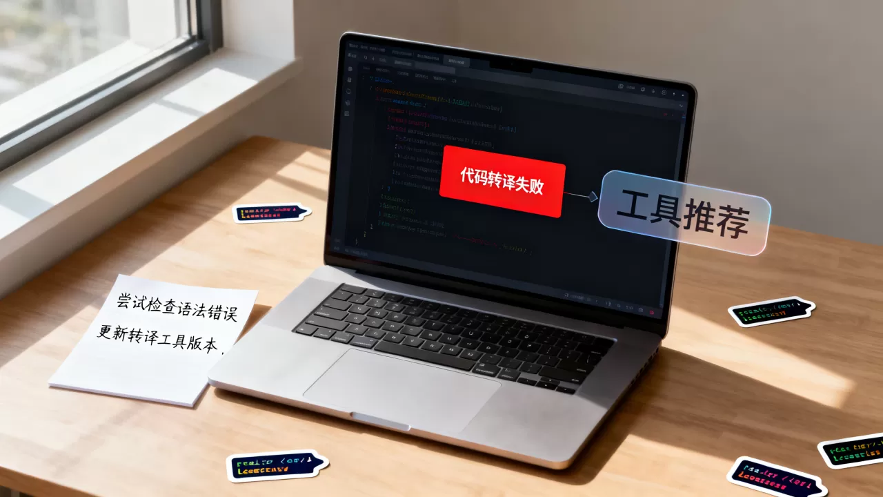 python代码转译失败怎么办?python代码转译工具推荐 python代码转译失败怎么办?python代码转译工具推荐