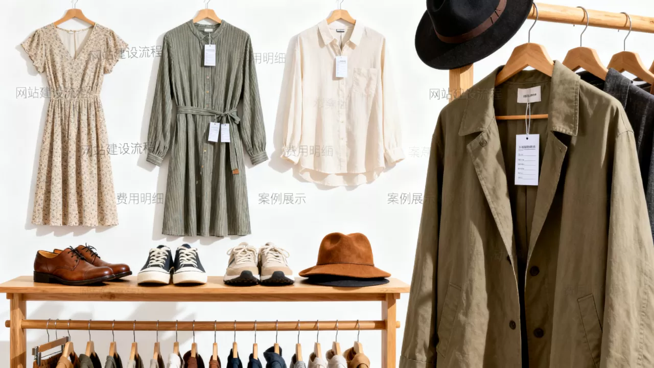 服装鞋帽网站建设怎么做？服装网站制作费用及案例