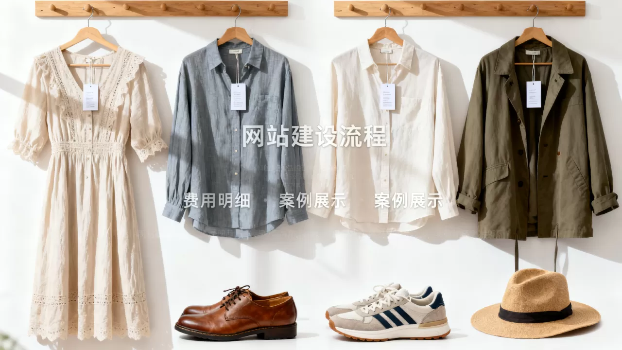 服装鞋帽网站建设怎么做？服装网站制作费用及案例
