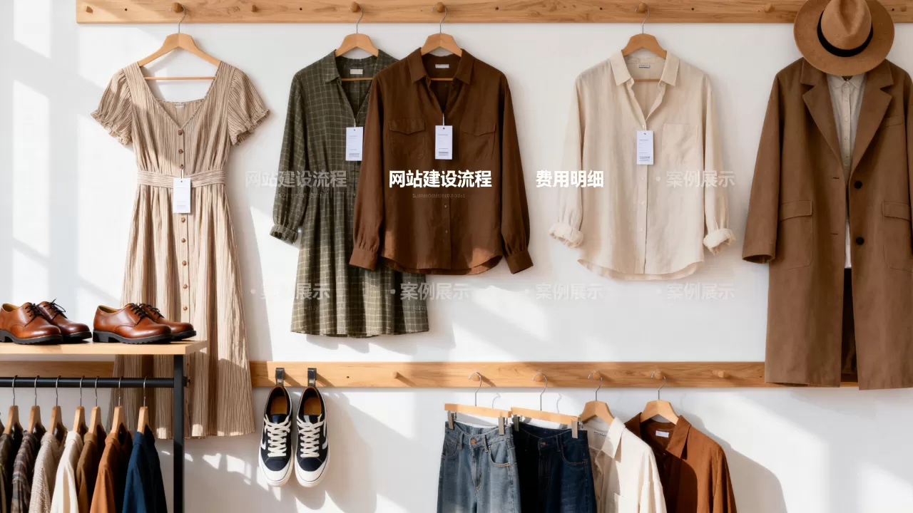 服装鞋帽网站建设怎么做？服装网站制作费用及案例