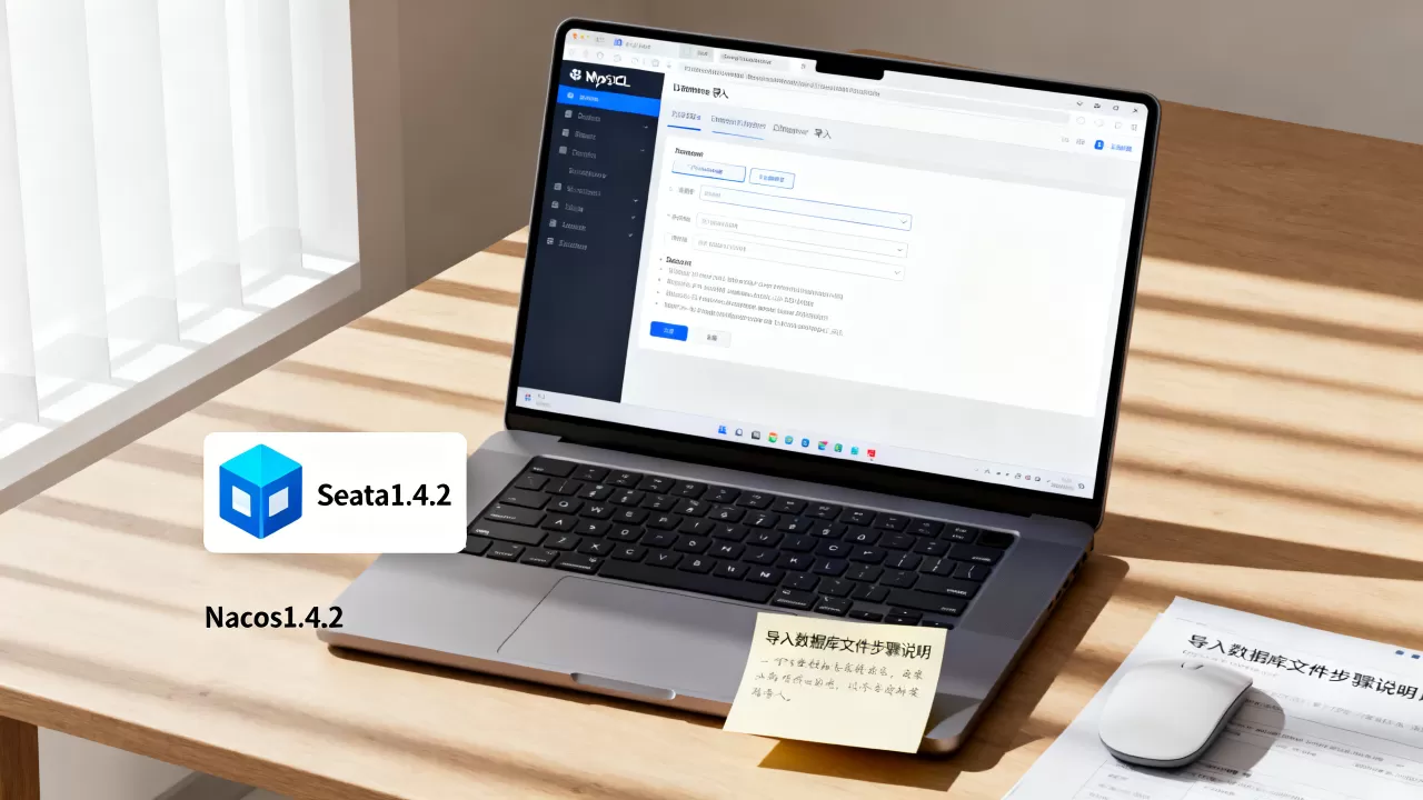如何把mysql数据库导入数据库文件?Seata1.4.2+Nacos1.4.2安装教程 如何把mysql数据库导入数据库文件?Seata1.4.2+Nacos1.4.2安装教程