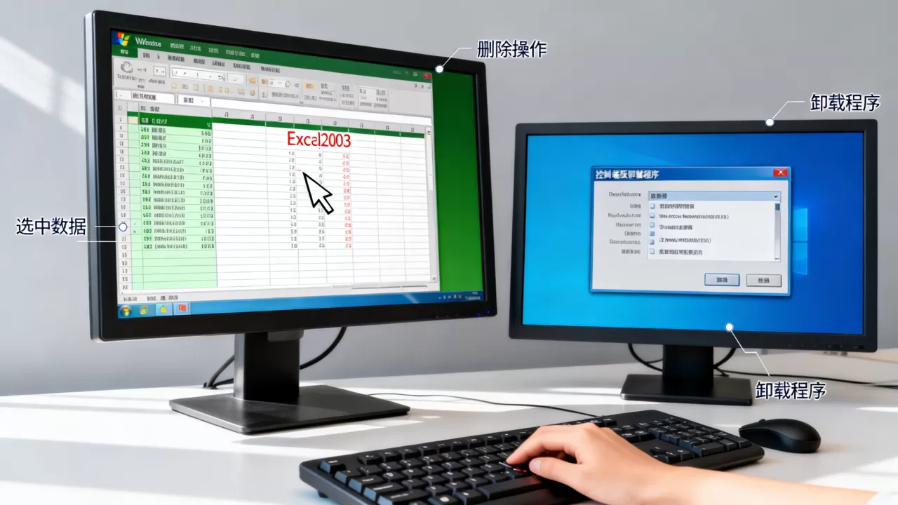 Excel2003怎么删除数据?如何彻底删除Excel2003 Excel2003怎么删除数据?如何彻底删除Excel2003