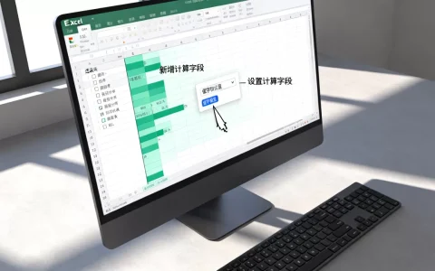 Excel透视表计算字段怎么设置？如何新增计算字段