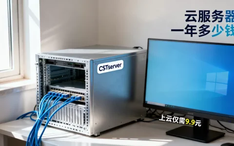 CSTserver上云仅需9.9元吗，云服务器一年多少钱