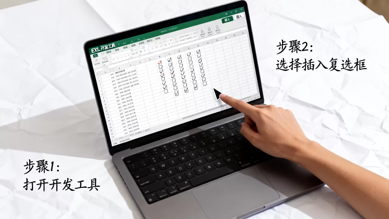 Excel如何批量添加复选框?批量插入复选框的方法 Excel如何批量添加复选框?批量插入复选框的方法