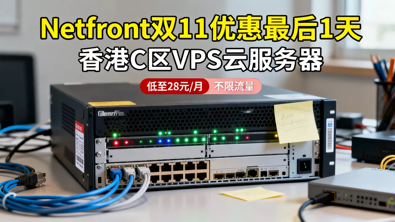 Netfront双11优惠最后1天香港C区VPS云服务器低至28元/月不限流量是真的吗 Netfront双11优惠最后1天香港C区VPS云服务器低至28元/月不限流量是真的吗