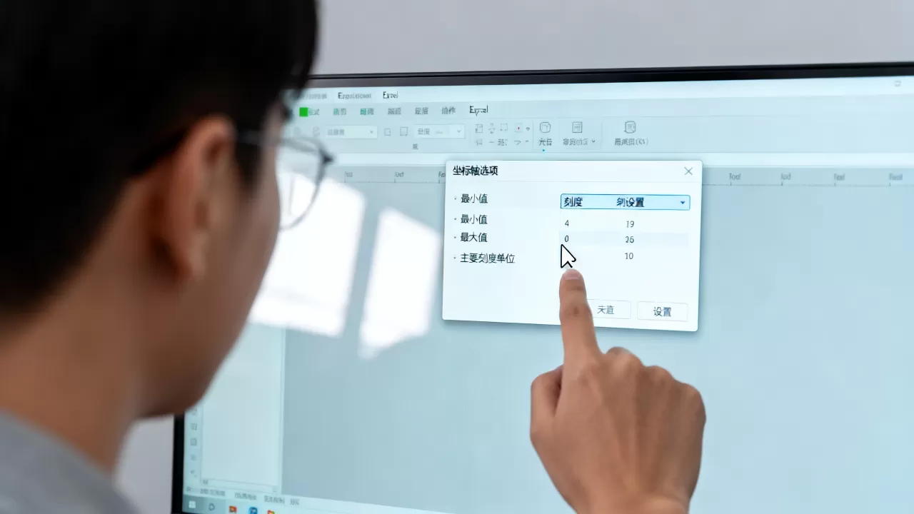 Excel坐标轴怎么改?excel坐标轴刻度设置 Excel坐标轴怎么改?excel坐标轴刻度设置