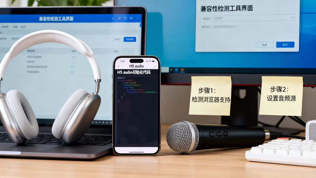 H5 audio网络音频怎么用？h5 audio兼容性怎么解决