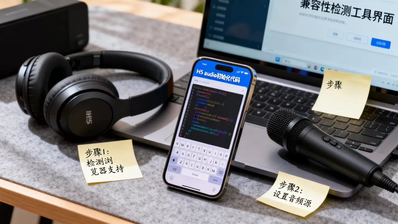 H5 audio网络音频怎么用？h5 audio兼容性怎么解决
