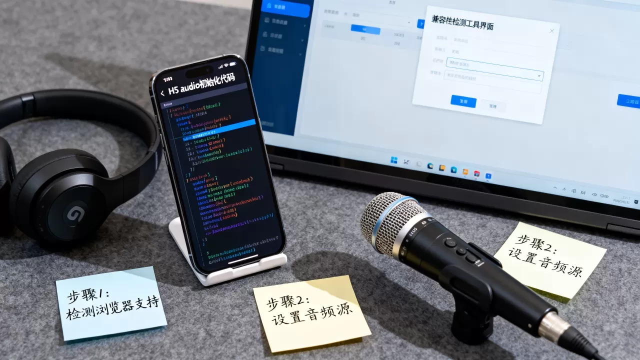 H5 audio网络音频怎么用？h5 audio兼容性怎么解决